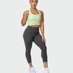 Best Sale โ๏ธ Muscle Nation Classic Rib Cropped Tank - Minty ๐ 15 Muscle Nation Classic Rib Cropped Tank - Minty