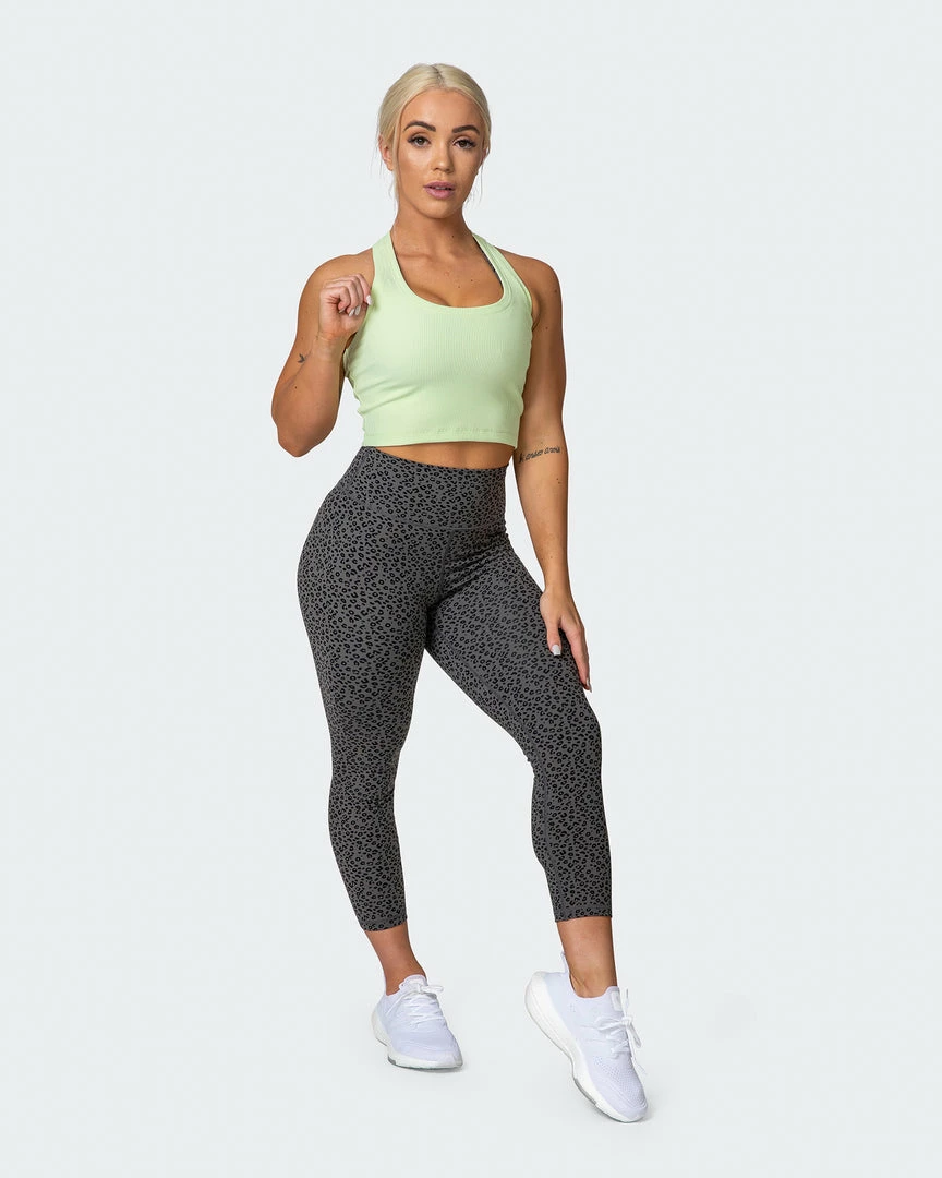 Best Sale โ๏ธ Muscle Nation Classic Rib Cropped Tank - Minty ๐ 9 Muscle Nation Classic Rib Cropped Tank - Minty