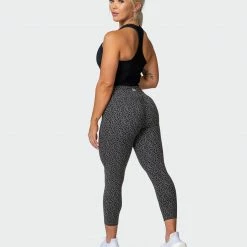 Muscle Nation Classic Rib Cropped Tank - Black Welcome To The Club