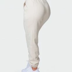 Muscle Nation Lounge Trackpants - Almond Welcome To The Club