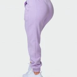 Muscle Nation Lounge Trackpants - Lilac