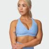 Budget ๐ Muscle Nation All-Star Deep V Bra - Periwinkle Mini Cheetah Print Welcome To The Club โ 1 Muscle Nation All-Star Deep V Bra - Periwinkle Mini Cheetah Print Welcome To The Club