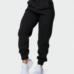 Deals ❤️ Muscle Nation Lounge Trackpants - Black 🧨 11 Muscle Nation Lounge Trackpants - Black