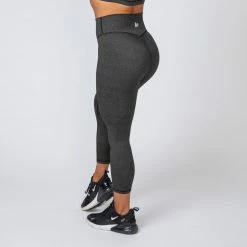 Muscle Nation Scrunch Bum Signature Scrunch 7/8 Leggings - Heather Black