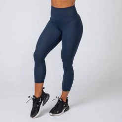 Muscle Nation Best Sellers Signature Scrunch 7/8 Leggings - Navy