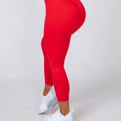 Muscle Nation Signature Scrunch 7/8 Leggings - Flame Scrunch Bum