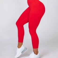 Muscle Nation Signature Scrunch 7/8 Leggings - Flame Scrunch Bum