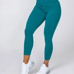 Muscle Nation Signature Scrunch 7/8 Leggings - Teal