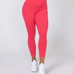 Muscle Nation Signature Scrunch 7/8 Leggings - Watermelon Scrunch Bum