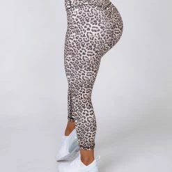 Muscle Nation Signature Scrunch 7/8 Leggings - Yellow Leopard