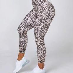 Muscle Nation Signature Scrunch 7/8 Leggings - Yellow Leopard