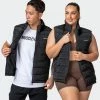 Promo 🛒 Muscle Nation Unisex Puffer Vest - Black 🔥 2 Muscle Nation Unisex Puffer Vest - Black