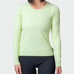 Muscle Nation Classic Ribbed Long Sleeve Top - Minty