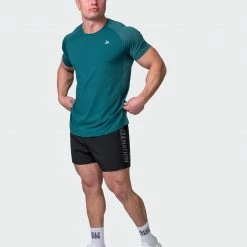 Cheapest 🤩 Muscle Nation Ventilation Tee - Deep Teal 😉 15 Muscle Nation Ventilation Tee - Deep Teal