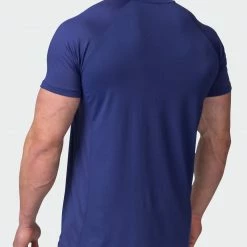 Hot Sale 🌟 Muscle Nation Welcome To The Club Ventilation Tee - Dark Cobalt 👏 13 Muscle Nation Welcome To The Club Ventilation Tee - Dark Cobalt
