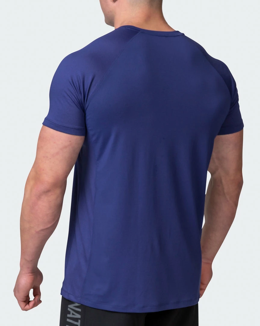 Hot Sale 🌟 Muscle Nation Welcome To The Club Ventilation Tee - Dark Cobalt 👏 7 Muscle Nation Welcome To The Club Ventilation Tee - Dark Cobalt