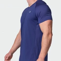 Hot Sale 🌟 Muscle Nation Welcome To The Club Ventilation Tee - Dark Cobalt 👏 12 Muscle Nation Welcome To The Club Ventilation Tee - Dark Cobalt