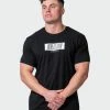 Muscle Nation Welcome To The Club Slash Tee - Black
