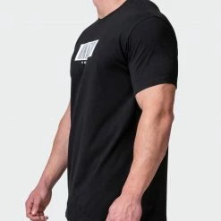 Muscle Nation Welcome To The Club Slash Tee - Black