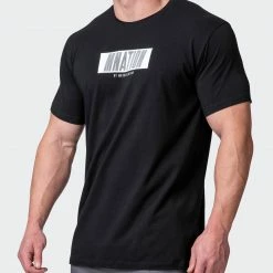 Muscle Nation Welcome To The Club Slash Tee - Black
