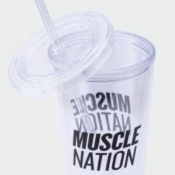 Muscle Nation 30% EOFY SALE 650ml MN Straw Cup