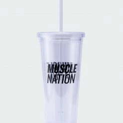 Muscle Nation 30% EOFY SALE 650ml MN Straw Cup