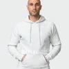 Muscle Nation Classic Hoodie - White Marl Welcome To The Club
