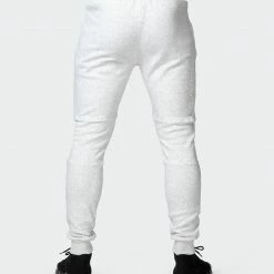 Hot Sale ๐ Muscle Nation Welcome To The Club Classic Tapered Joggers - White Marl ๐ 17 Muscle Nation Welcome To The Club Classic Tapered Joggers - White Marl