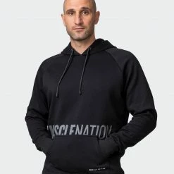 Muscle Nation Welcome To The Club Classic Hoodie - Black
