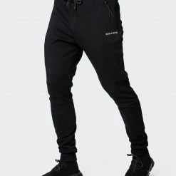 Muscle Nation Classic Tapered Joggers - Black Welcome To The Club
