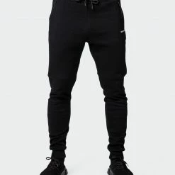Muscle Nation Classic Tapered Joggers - Black Welcome To The Club