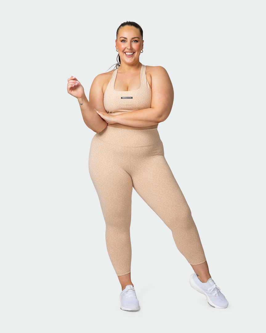 Best Pirce ๐งจ Muscle Nation Flex Bra - Brown Sugar Mini Cheetah Print Welcome To The Club ๐ 9 Muscle Nation Flex Bra - Brown Sugar Mini Cheetah Print Welcome To The Club
