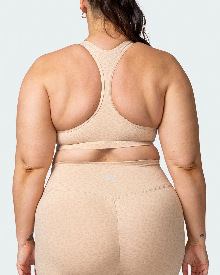 Best Pirce ๐งจ Muscle Nation Flex Bra - Brown Sugar Mini Cheetah Print Welcome To The Club ๐ 8 Muscle Nation Flex Bra - Brown Sugar Mini Cheetah Print Welcome To The Club