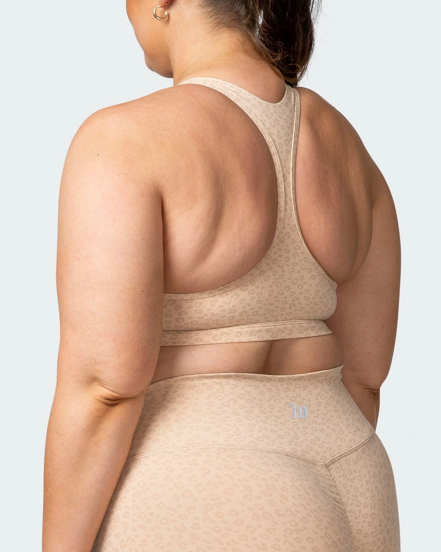 Best Pirce ๐งจ Muscle Nation Flex Bra - Brown Sugar Mini Cheetah Print Welcome To The Club ๐ 7 Muscle Nation Flex Bra - Brown Sugar Mini Cheetah Print Welcome To The Club
