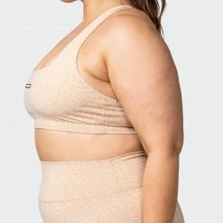 Best Pirce ๐งจ Muscle Nation Flex Bra - Brown Sugar Mini Cheetah Print Welcome To The Club ๐ 12 Muscle Nation Flex Bra - Brown Sugar Mini Cheetah Print Welcome To The Club