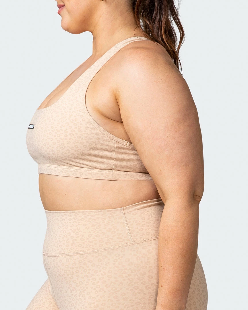 Best Pirce ๐งจ Muscle Nation Flex Bra - Brown Sugar Mini Cheetah Print Welcome To The Club ๐ 6 Muscle Nation Flex Bra - Brown Sugar Mini Cheetah Print Welcome To The Club