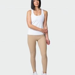 Muscle Nation Welcome To The Club Classic Rib Tank - White