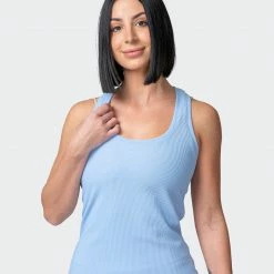 Muscle Nation Classic Rib Tank - Periwinkle