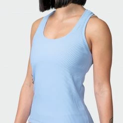 Muscle Nation Classic Rib Tank - Periwinkle