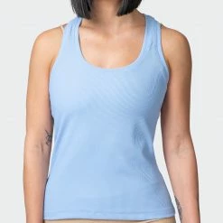 Muscle Nation Classic Rib Tank - Periwinkle