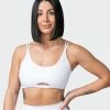Muscle Nation All Day Rib Bralette - White