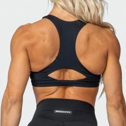 Muscle Nation Ability Bra - Black Featured