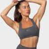 Muscle Nation Featured Ability Bra - Charcoal