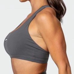 Coupon 🥰 Muscle Nation Featured Ability Bra - Charcoal 🎉 13 Muscle Nation Featured Ability Bra - Charcoal