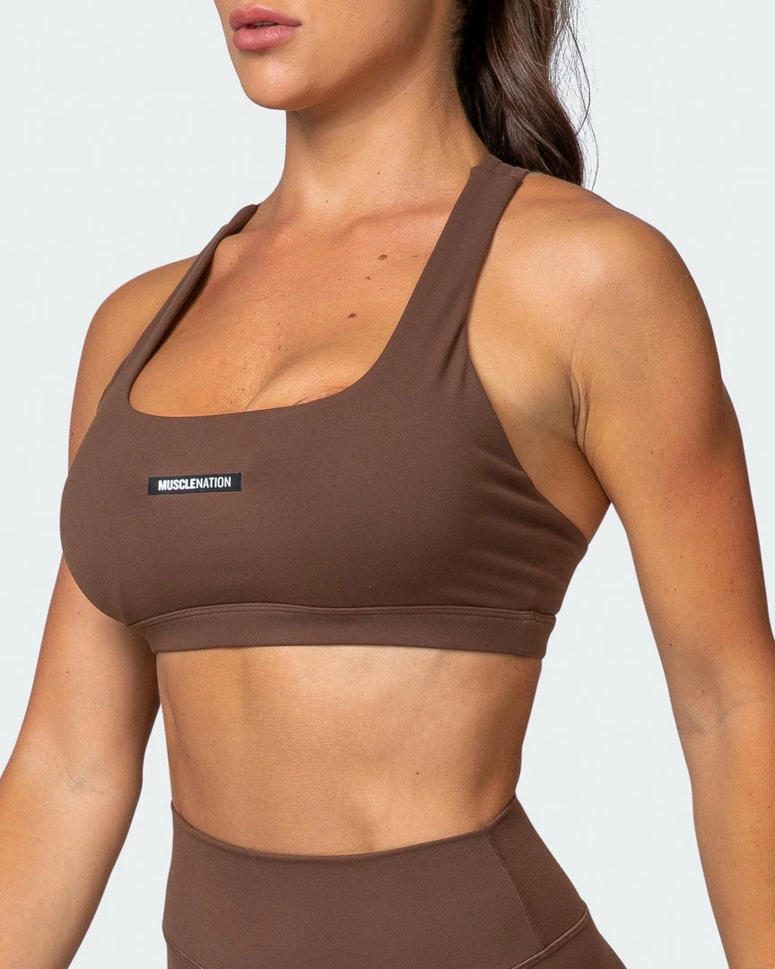 Budget โ๏ธ Muscle Nation Ability Bra - Chestnut Featured ๐ 8 Muscle Nation Ability Bra - Chestnut Featured