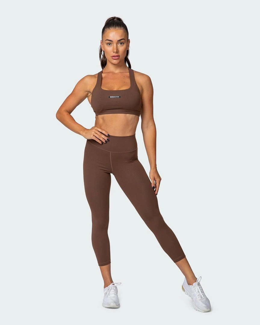 Budget โ๏ธ Muscle Nation Ability Bra - Chestnut Featured ๐ 9 Muscle Nation Ability Bra - Chestnut Featured