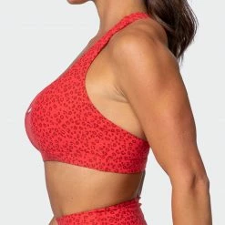 Muscle Nation Ability Bra - Mini Cheetah Print Featured