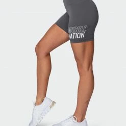 Best reviews of 🔥 Muscle Nation Ability Signature Scrunch Bike Shorts - Charcoal 👏 13 Muscle Nation Ability Signature Scrunch Bike Shorts - Charcoal