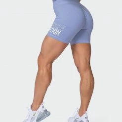 Muscle Nation Ability Signature Scrunch Bike Shorts - Storm Featured