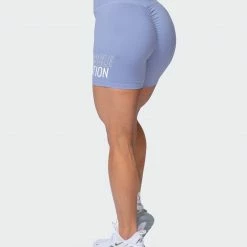 Muscle Nation Ability Signature Scrunch Bike Shorts - Storm Featured